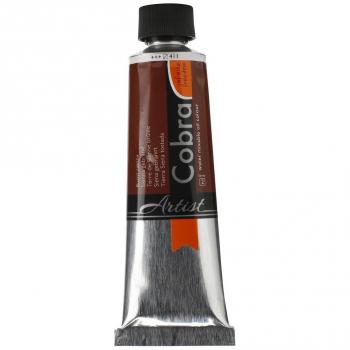 Cobra Artists' Watermixable Oils - Burnt Sienna - 40ml tube