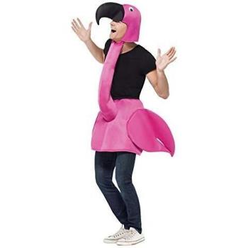 Smiffys - Disfraz flamenco rosa para adulto Talla única