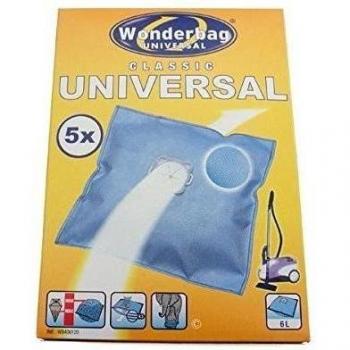 Recinto de 5 bolsas de microfibra Wonderbag aspirador Moulinex cek151optimo