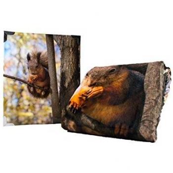 Daunex Plaid Manta Estampado Digital Multicolor 400 g/m² (200 g/m² Flannel + 200 g/m² Sherpa)