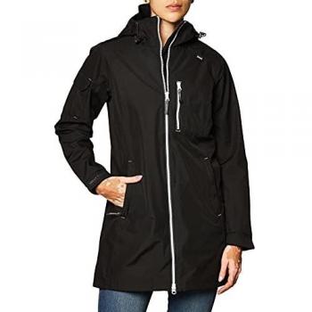 Helly Hansen W Long Belfast Jacket Womens Black XS