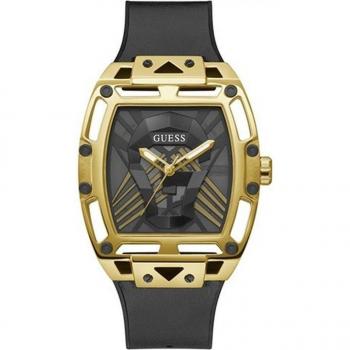 Reloj Guess Mujer GW0500G1, tipo: Reloj de moda, características: caja de acero inoxidable, esfera plateada con detalles en dorado, correa de acero inoxidable, resistencia al agua hasta 30 metros, mecanismo