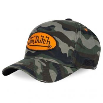 Gorra de béisbol Von Dutch unisex ajustable camuflaje 100% algodón