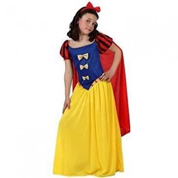 Atosa disfraz princesa de cuento niña infantil capa 7 a 9 años