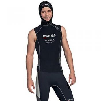 Mares Chaleco Flexa Vest 5/3 Mm Negro Hombre Adulto - Chaleco de neopreno, grosor 5/3 mm, color negro, diseñado para hombres adultos