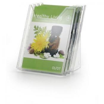 Durable Combiboxx A4 Literature Holder Set of 3 Portrait Clear - 8580/19