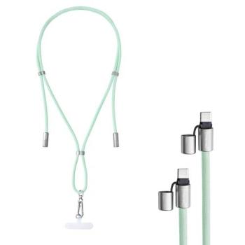 Cable USB-C Intenso 1,65m - Carga y Datos 60W - Verde