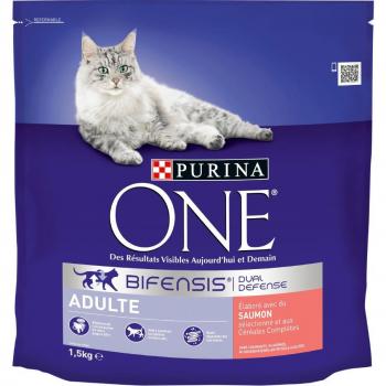 Purina ONE Adulto Salmón y Cereales Integrales - 1,5 kg