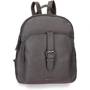 Pepe Jeans ANN Mochila Portatablet Gris 26x31x9 cms Poliéster 7.25L