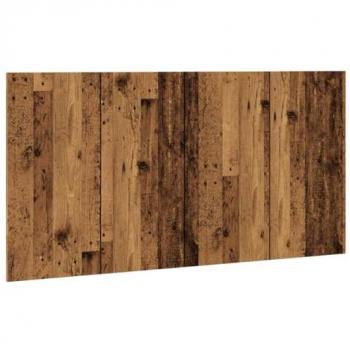 Cabecero de cama madera de ingeniería envejecida 160x1,5x80 cm