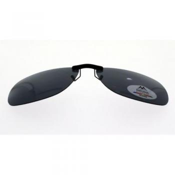 Montana C1 Clip-On Polarized Sunglasses for Men - Black 62mm