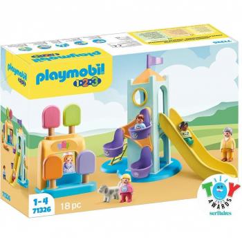 Playmobil 1.2.3 Aventura en el Parque Infantil (71326)