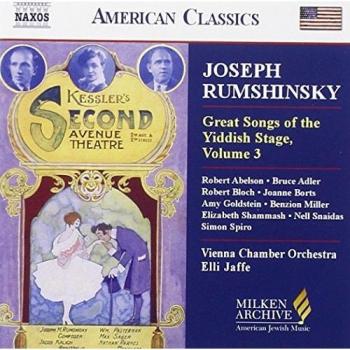 Great songs o.t.yiddish stage,V.3 great songs of the yiddish stage, vol. 3