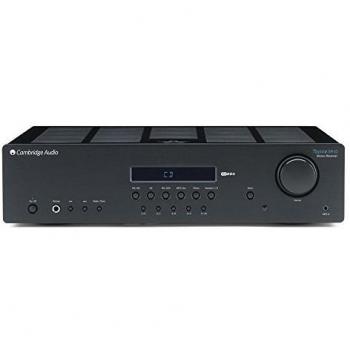 Cambridge Topaz SR10 - Amplificador con sintonizador AM/FM 85 W, color negro