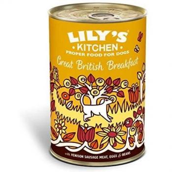 Lily's Kitchen Comida Húmeda Desayuno Británico para Perros 400 Gr