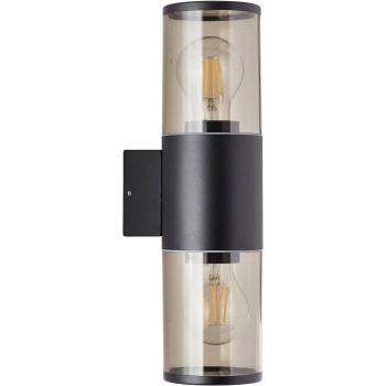 Aplique de Pared Brilliant Sergioro Negro 20 W