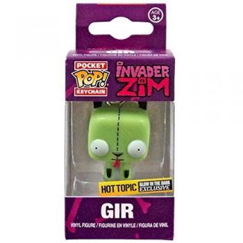 Invader Zim Pocket POP! Vinyl Keychain Gir 4 cm Funko Keyrings