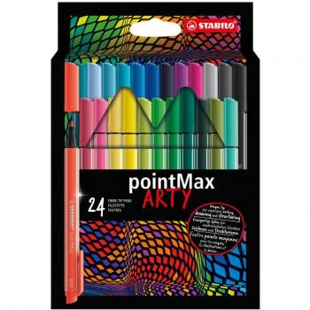 STABILO pointMax - Rotulador de punta fina Medio Multicolor 32 piezas