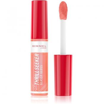 Rimmel London Thrill Seeker Glassy Gloss Plumping Lip Gloss Shade 250 Peachy Vibes 10 ml