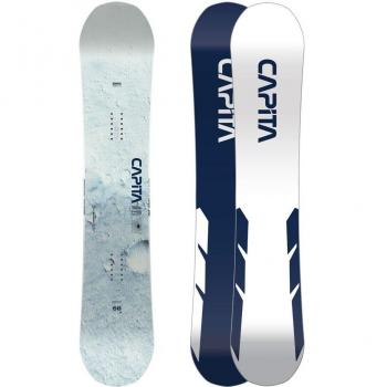 CAPiTA Mercury 2024 Snowboard negro, tabla de snowboard de 158 cm de longitud, diseño ancho (Wide), ideal para freeride y freestyle, construcción duradera con núcleo de madera, base sinterizada para mayor velocidad, flex