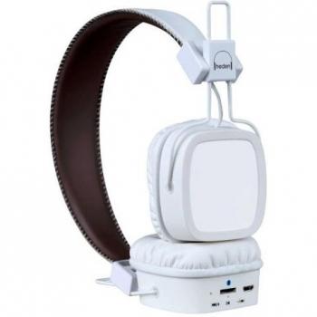Auriculares Heden Evolution Bluetooth y Cable Blancos con Micrófono Circumaurales