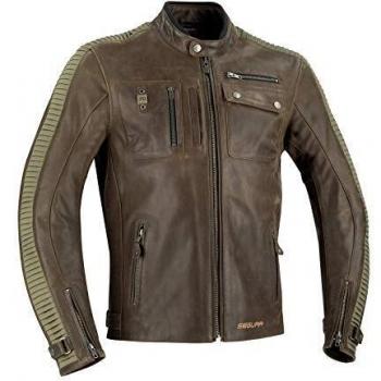 Segura Chaqueta moto JAYZER Marrón/Kaki, Marrón/Kaki, XXL