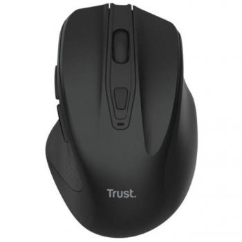 Ratón Inalámbrico Silencioso Trust Nito 2.4GHz 800-2200 DPI - 5 Botones Color Negro