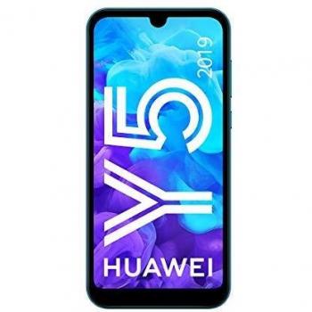 Huawei Y5 2019, Azul Sapphire, Dual SIM, 16GB Almacenamiento, 2GB RAM, Pantalla de 5.71, Cámara 13/5MP, Android 9