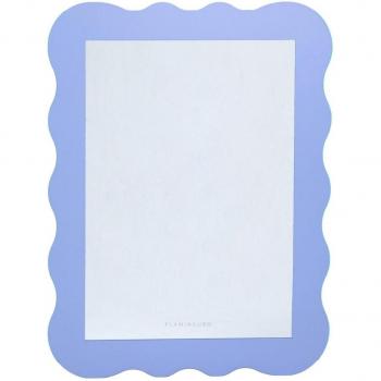 Espejo Ondulado Flamingueo Color Morado - Espejo Decorativo de Pared con Diseño Irregular y Estilo Aesthetic