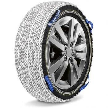 Cadenas Textiles para Nieve Michelin SOS Grip EVO 6 - Tensión Automática, Montaje Fácil y Ultra-Rápido (2 min)