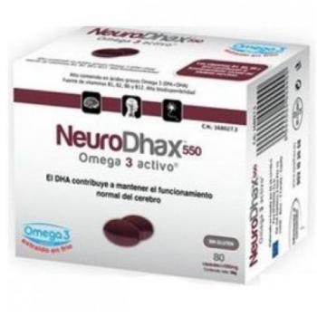 Neurodhax 550Miligramos 80 Cápsulas