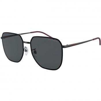 Emporio Armani EA2135D Asian Fit Men's Sunglasses Black Size 60