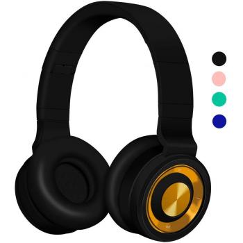 Funwaretech G4 Auriculares Inalámbricos con Micrófono,Cascos Bluetooth Diadema,Auriculares Inalámbricos de Diadema Cerrados,20hrs Reproducción de Música,Hi-Fi Sonido Estéreo para TV,PC,Móviles