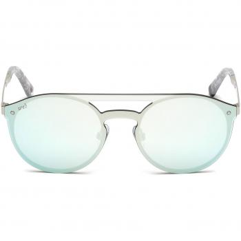 Monturas de Gafas WEB WE0182 18C 51, Gris (Rodio Lucido Fumo Specchiato), Talla 51.0, Unisex Adulto