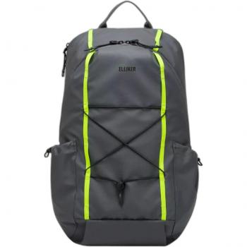 Elliker Keswik 22L Unisex Zip Top Backpack - Grey/Neon