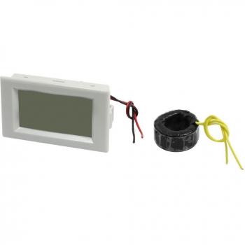 Soporte de Panel 2-con negro Digital con pantalla LCD de Voltímetro Amperímetro 80-300V 50 A AC