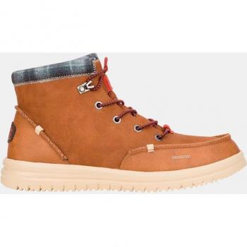 HeyDude Men's Waterproof Synthetic Leather Lace-Up Boots