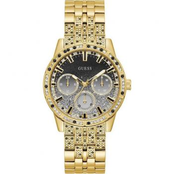 Guess Cascade Women's Watch Glitter Colors Stainless Steel Yellow female Size: ONE SIZE