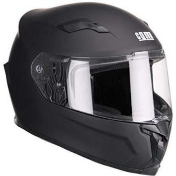 Casco CGM 55-56 Cm Negro Mate - Protección Asegurada