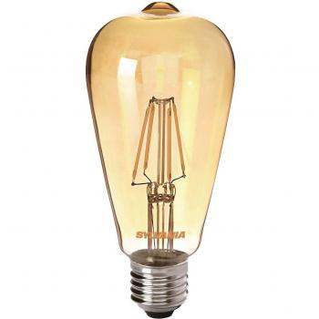 Bombilla LED retro filamento 'Edison' E27 4.5W 2500K SYLVANIA TOLEDO RT ST64 0029310