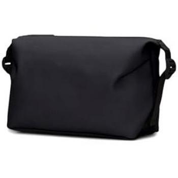 Rains Weekend Wash Bag - Black, One Size, Unisex