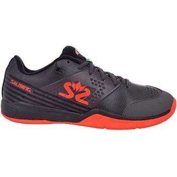 Salming Zapatillas de squash para hombre Viper 5 Lava Indoor Court - Gris, gris