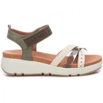 Sandalias de Piel Carmela Modelo 160587C - Color Verde
