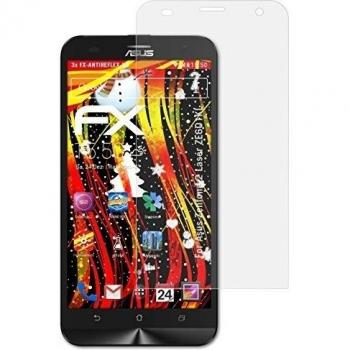 3 x atFoliX Protector Película Asus Zenfone 2 Laser