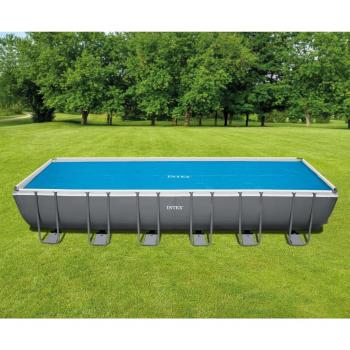Cubierta de piscina solar polietileno azul 716x346 cm Intex Azul