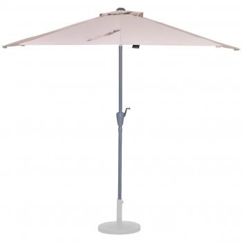 Sombrilla Premium Magione - Sombrilla de balcón - 270x135cm - Lona resistente a los rayos UV UPF 50+ - Beige - Incluye funda de protección