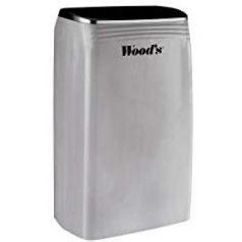 Deshumidificador Wood's MDK21 - Eficaz para baño y espacios húmedos, 34.6 x 25.3 x 59.6 cm