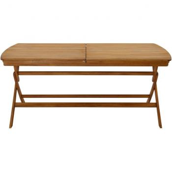Mesa de jardín extensible de madera maciza Miliboo con extensiones 180-240 cm CANOPEE