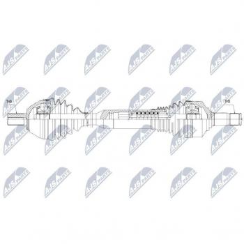 Árbol de transmisión NTY NPW-VV-052 con características avanzadas