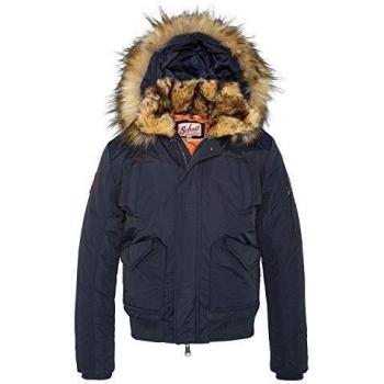 Schott NYC Jktblasterb Chaqueta, Marina, 14 para Niños